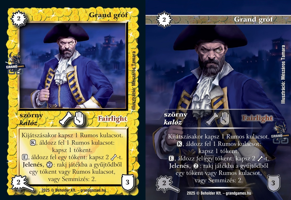 Megjelent a Grand gróf promóciós lap